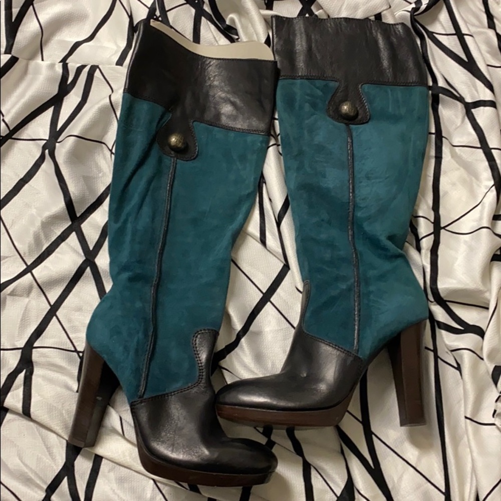 Miss Sixty Vintage Suede Leather Boots NeverUsed